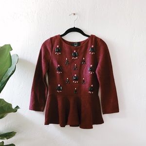 Peplum Dolce Vita Sweater